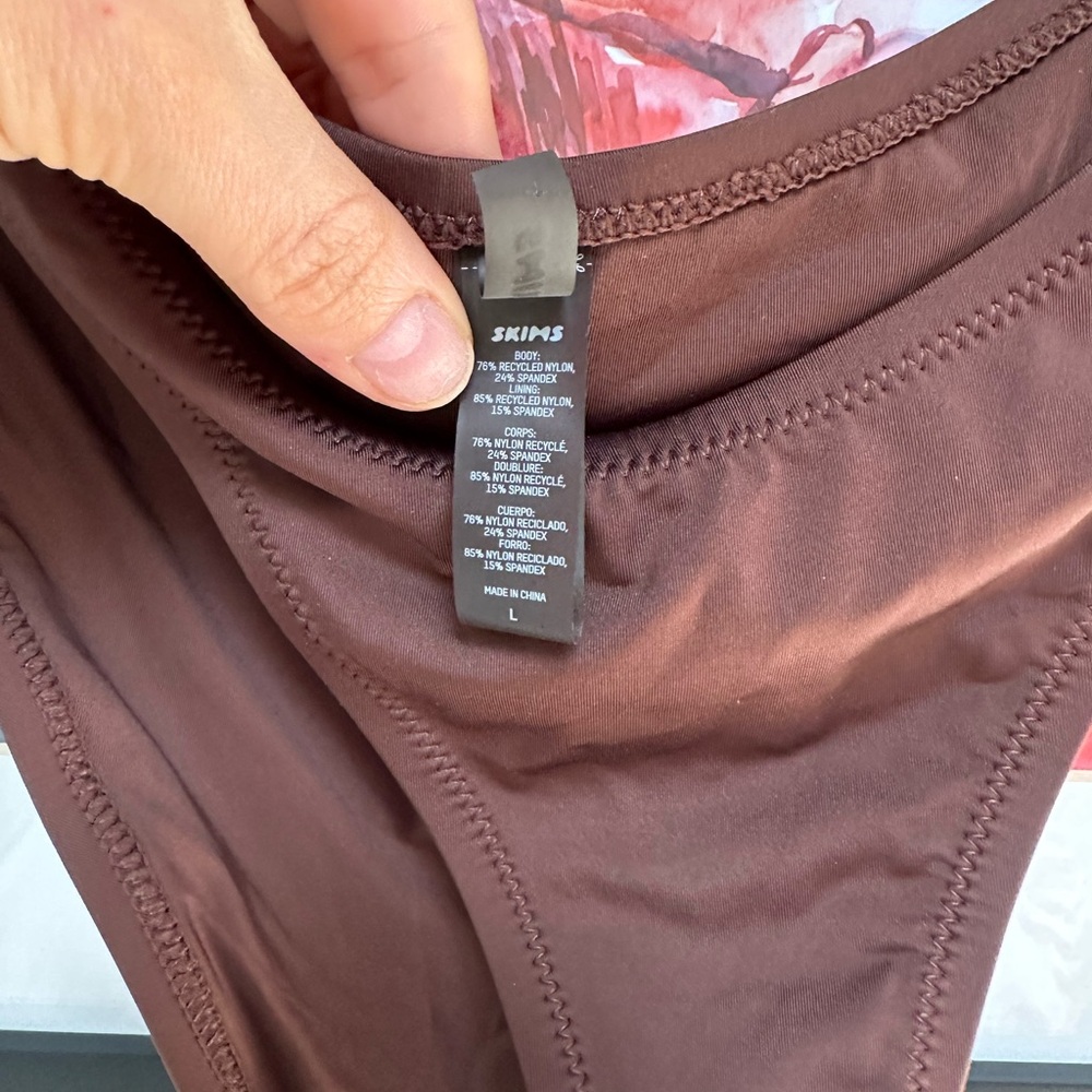 Skims cocoa high rise bottoms - Picture 5 of 9